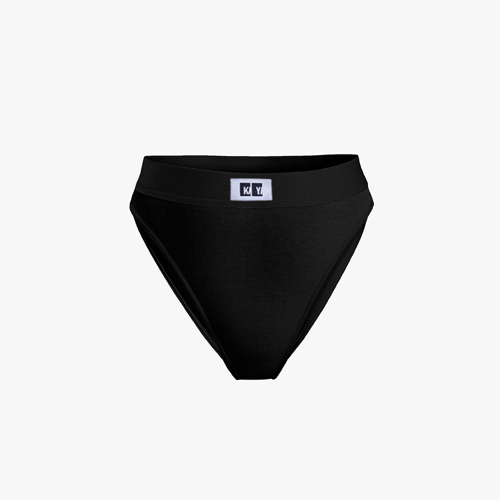 Cotton French Brief + Elastic + Logo