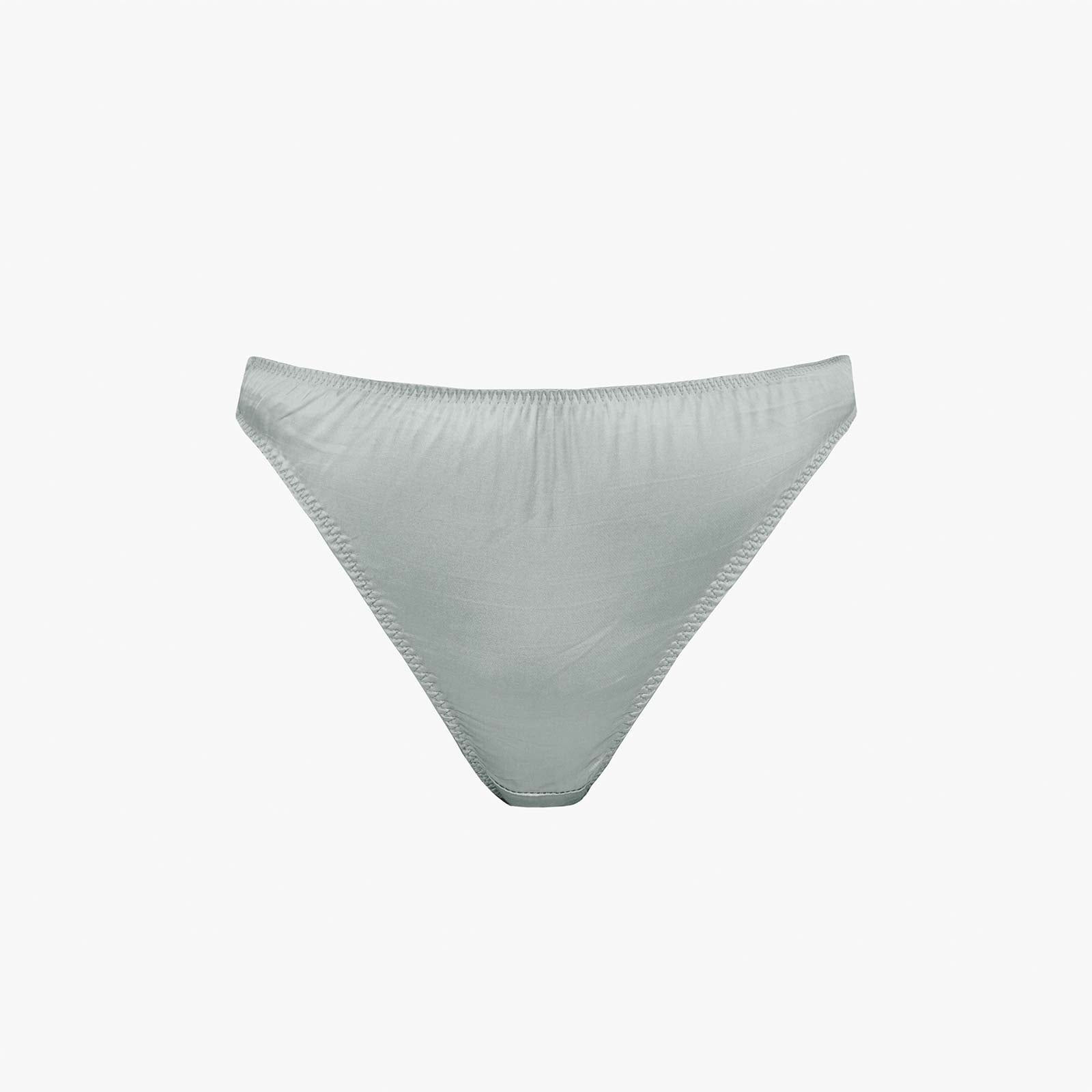 Plain Plant-Based Silk Thong