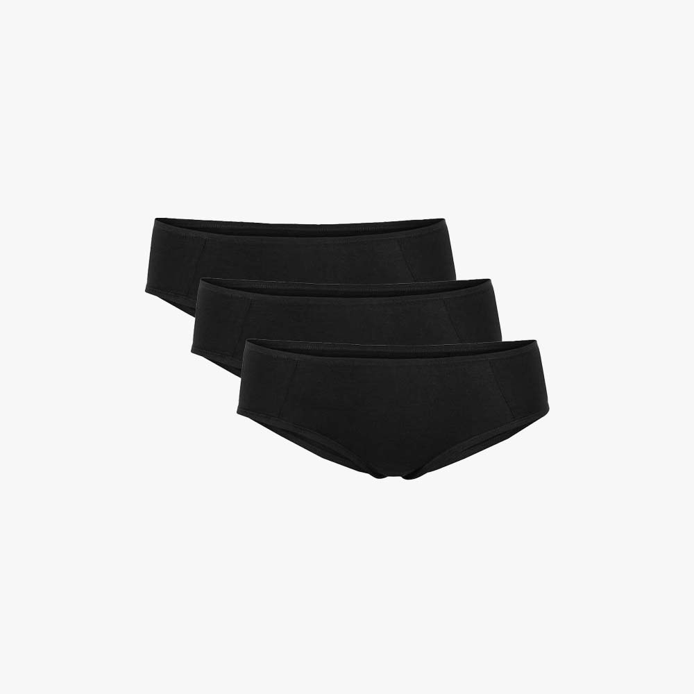 Plain Cotton Cheeky Hipster | 3-Pack