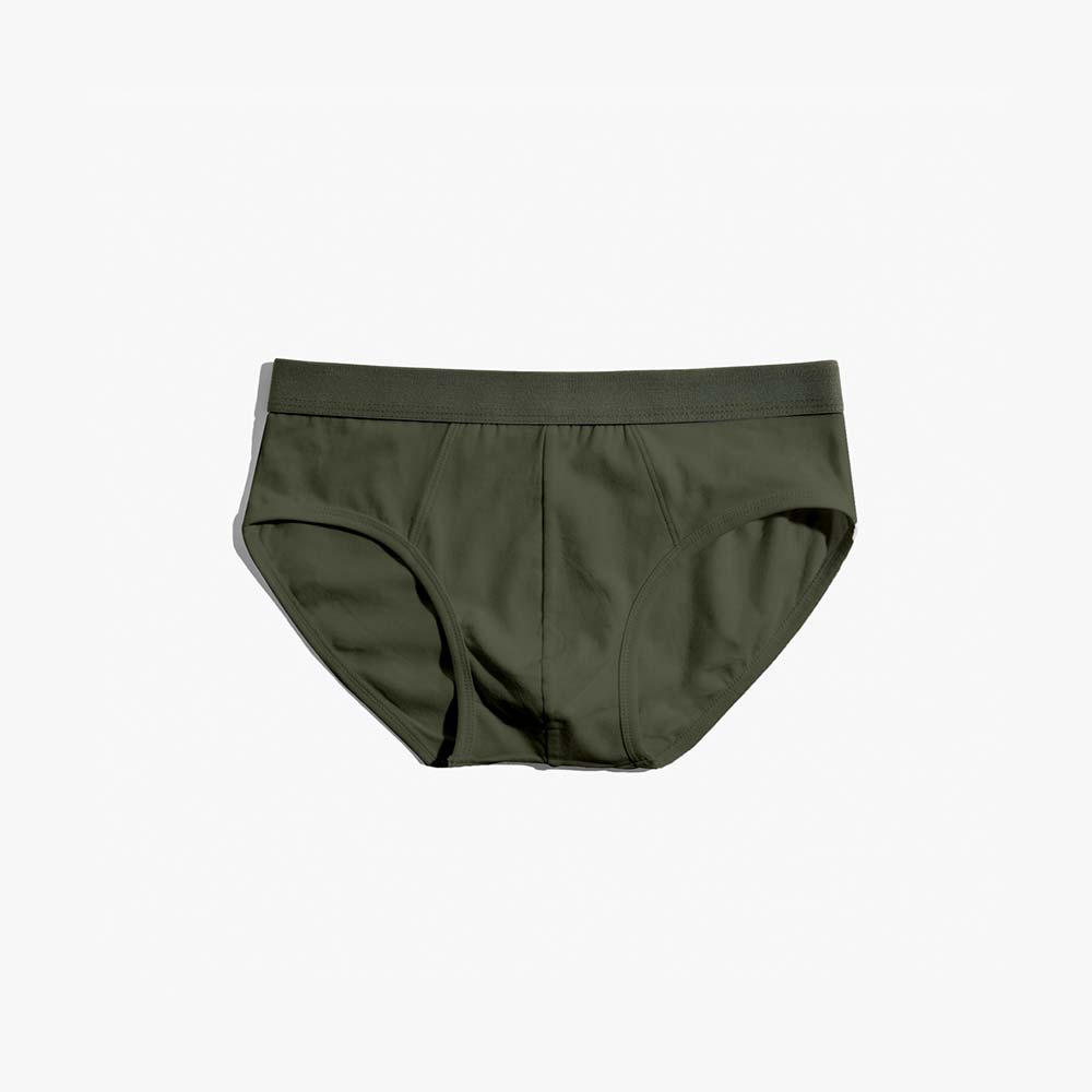Plain Cotton Brief | 3-Pack Three Colors