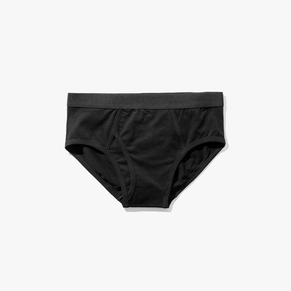 Seamed Cotton Brief