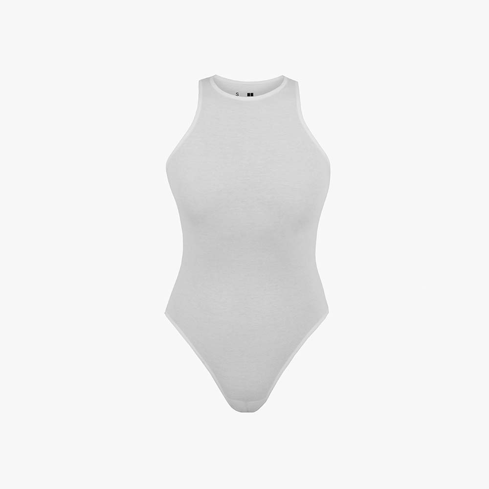 Women's High-Neck Thong Bodysuit