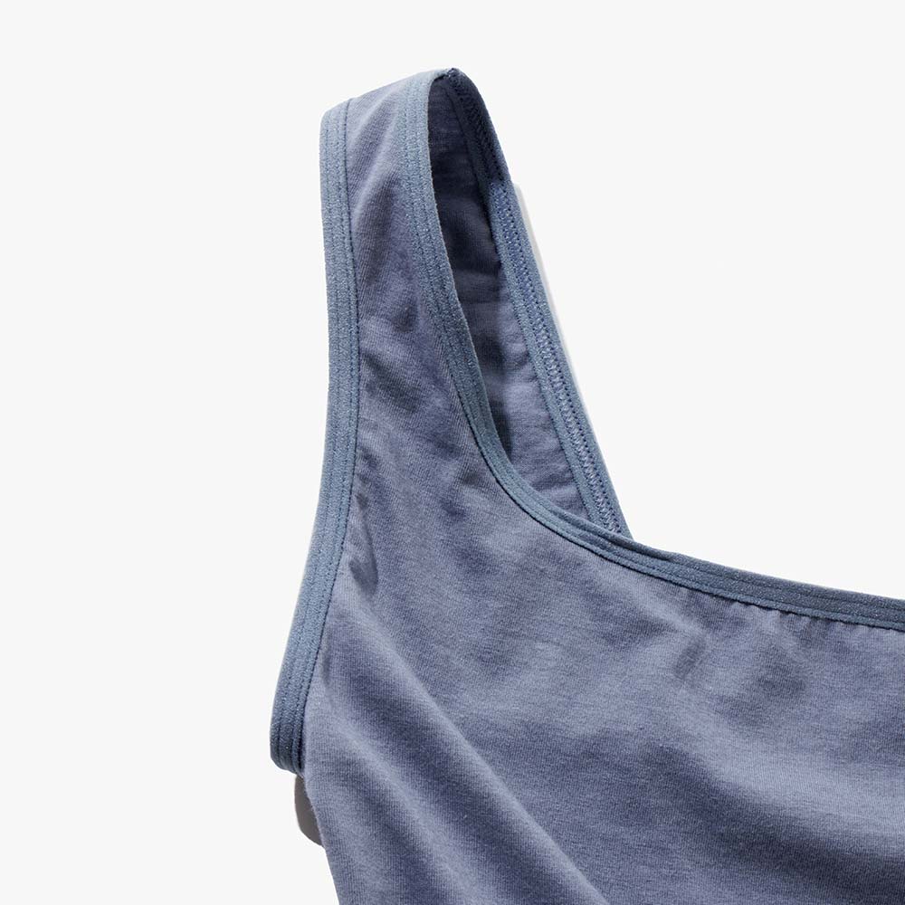 Women's Tank Bodysuit | Slate & Peach