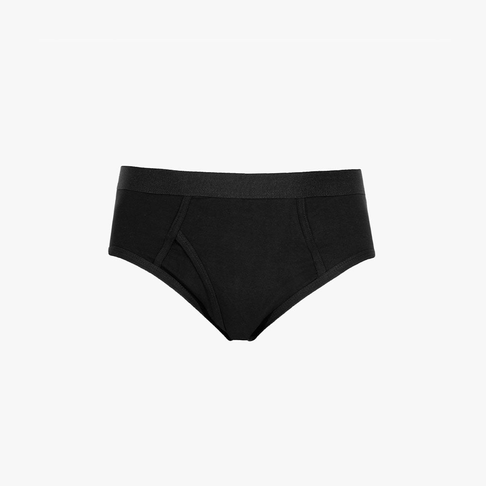 Seamed Cotton Brief