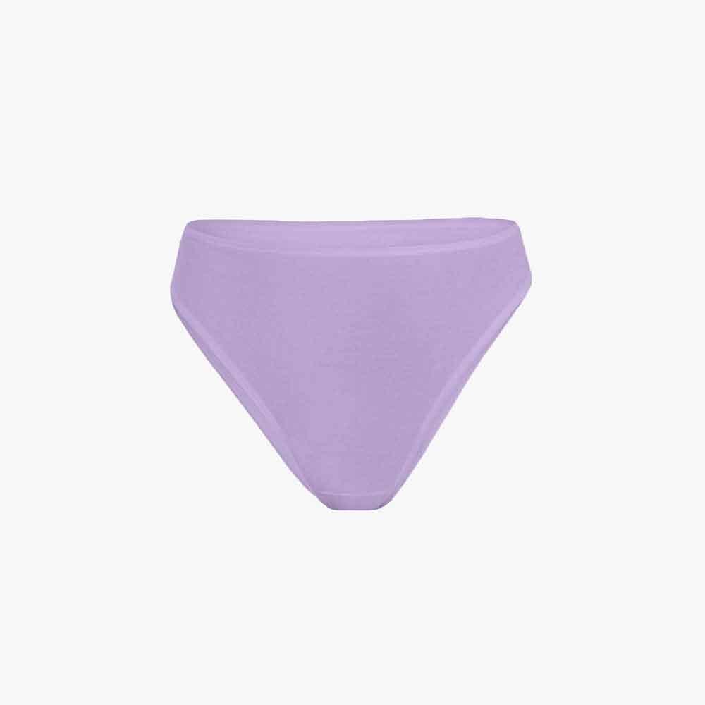 V-Neck Bra Top + Plain French Brief Set