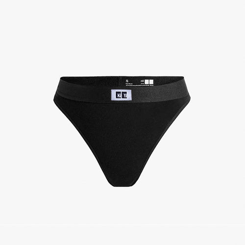 Cotton Thong + Elastic + Logo