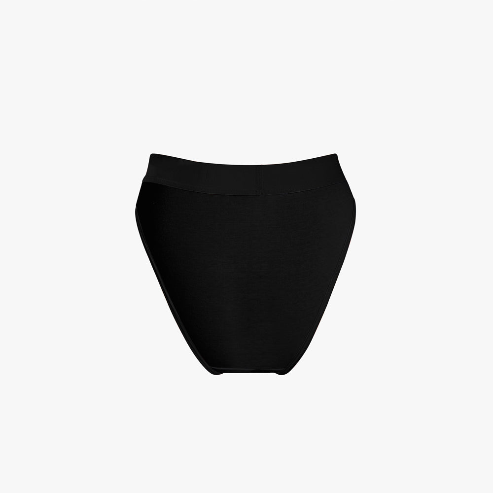 Cotton French Brief + Elastic + Logo