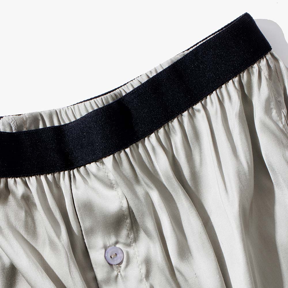 Plain Plant-Based Silk Unisex Boxer