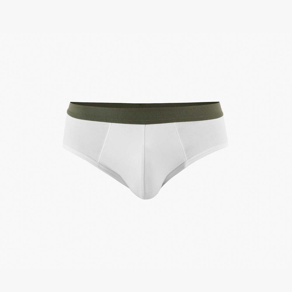 Plain Cotton Brief | 2-Pack