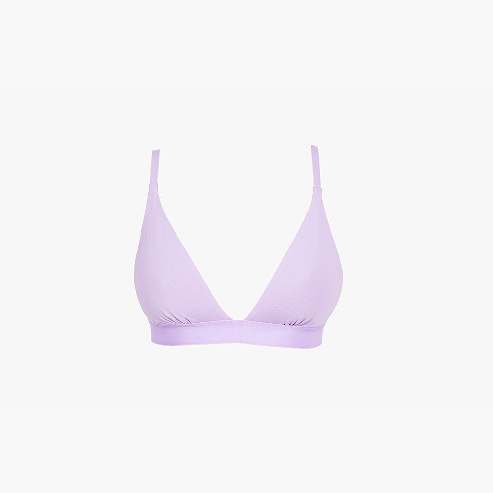 Triangle Bra + Elastic French Brief Set