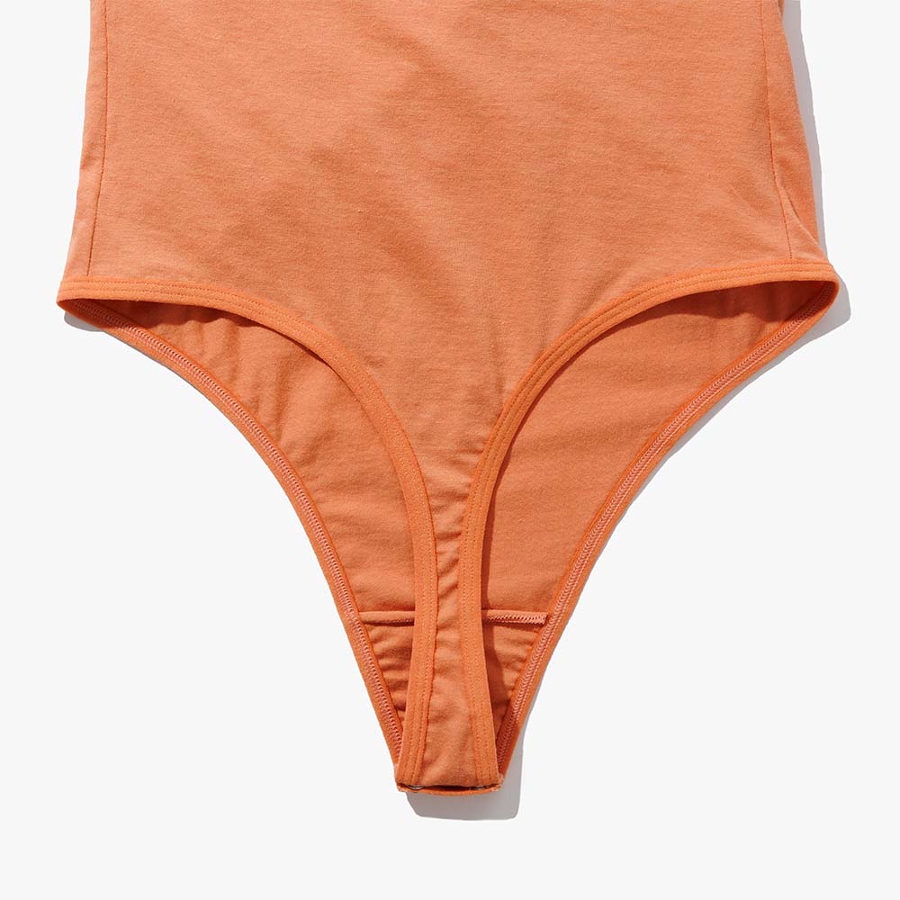 Women's High-Neck Thong Bodysuit
