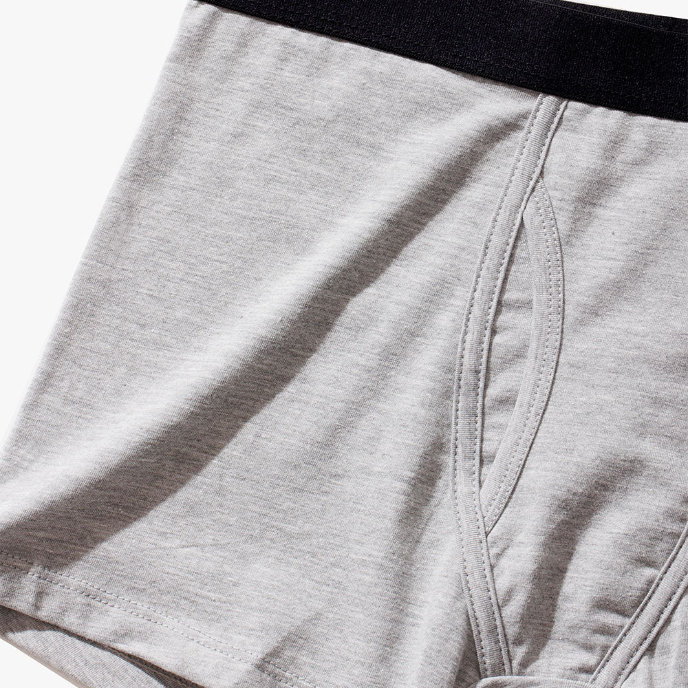 Seamed Cotton Trunk