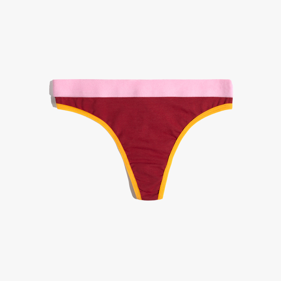 Elastic Thong | Multicolor