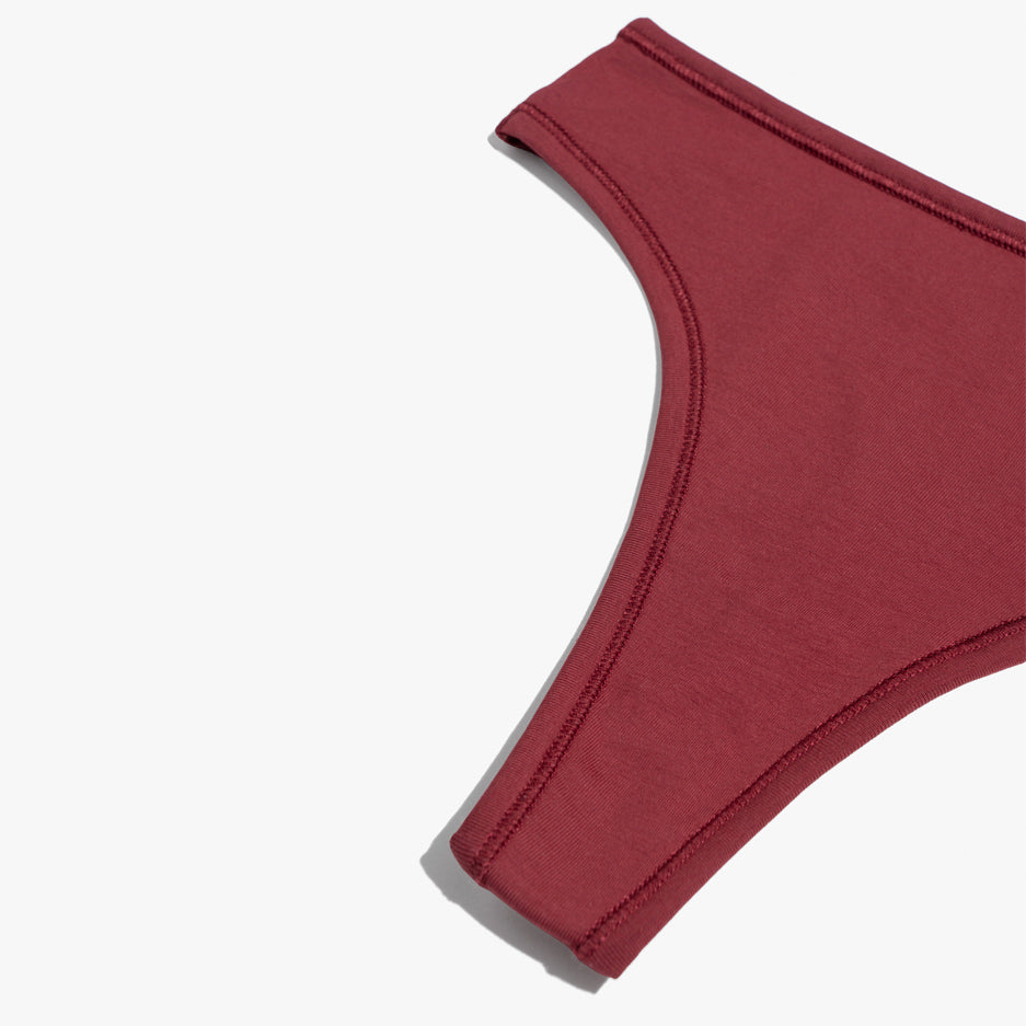 Plain Cotton Thong | 3-Pack