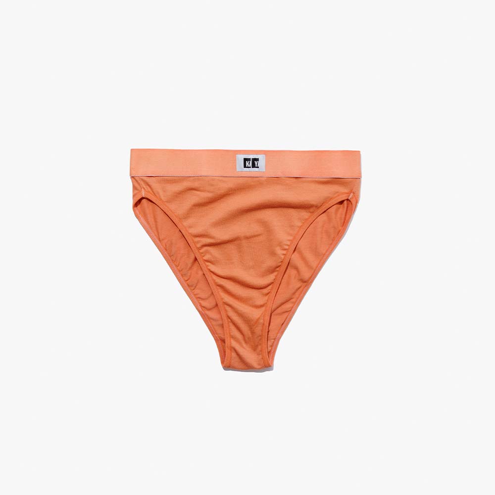 Cotton French Brief + Elastic + Logo