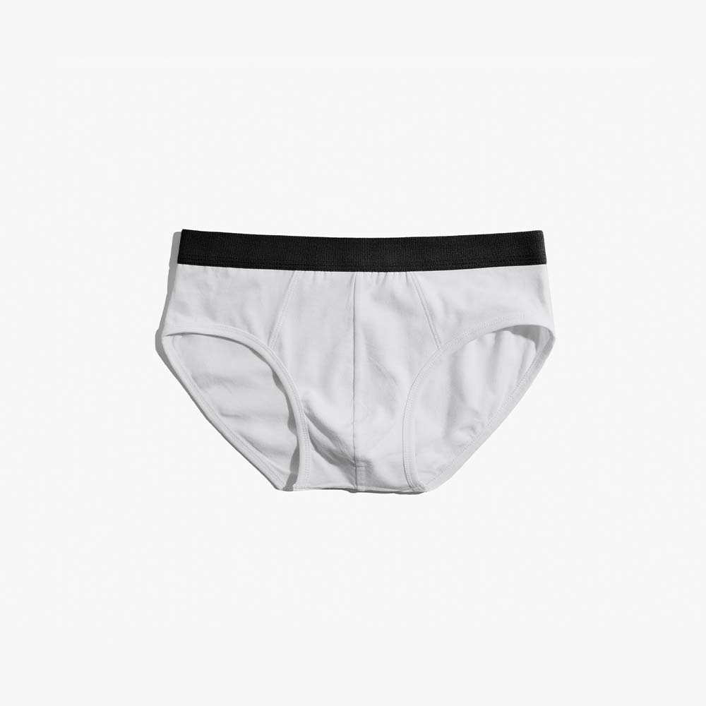 Plain Cotton Brief | 2-Pack