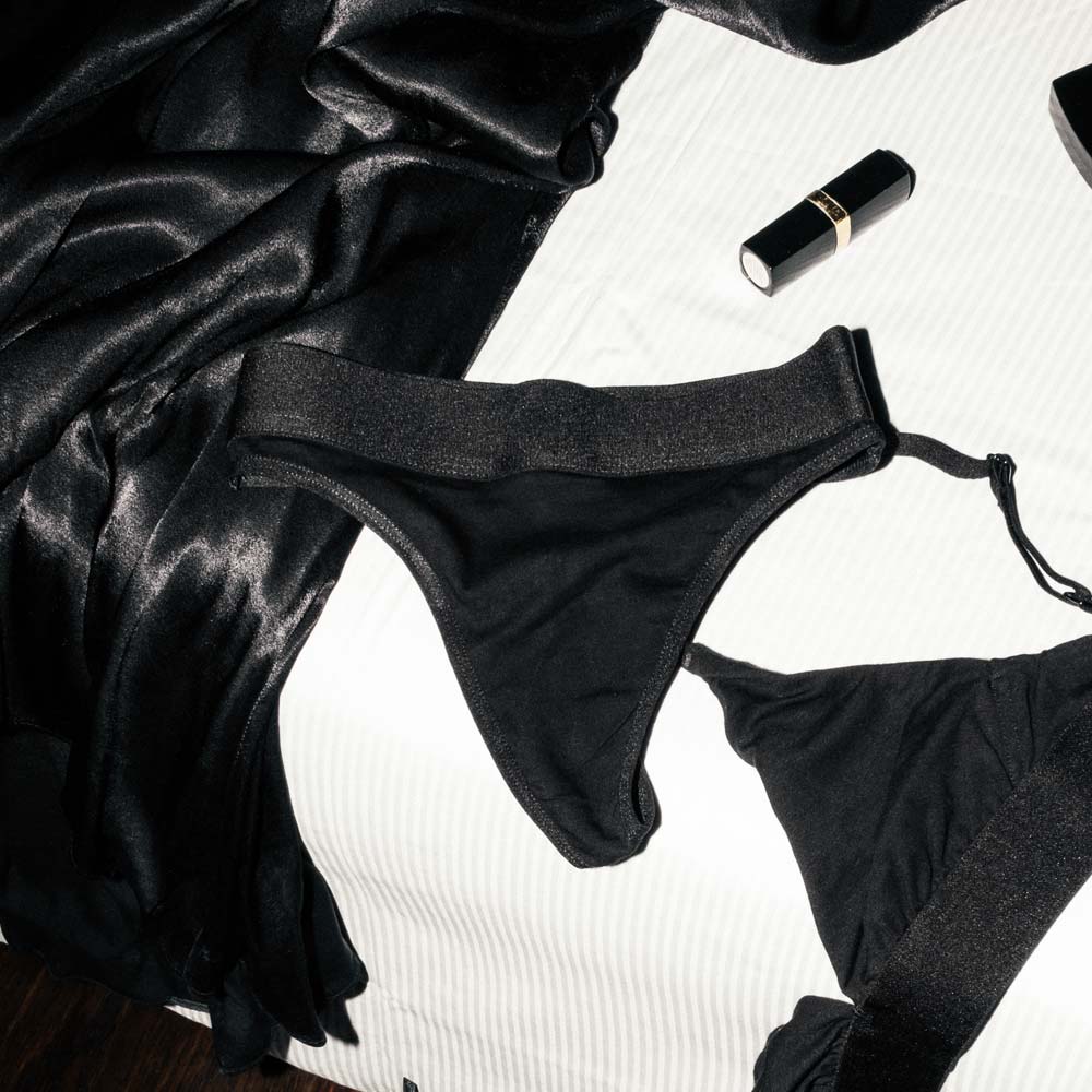 Cotton Thong with Elastic Band