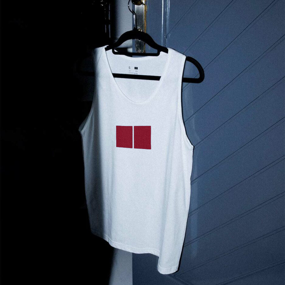 Men's Printed Cotton Undershirt