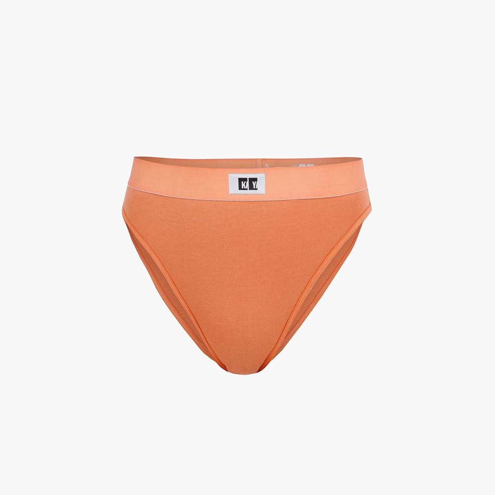 Cotton French Brief + Elastic + Logo