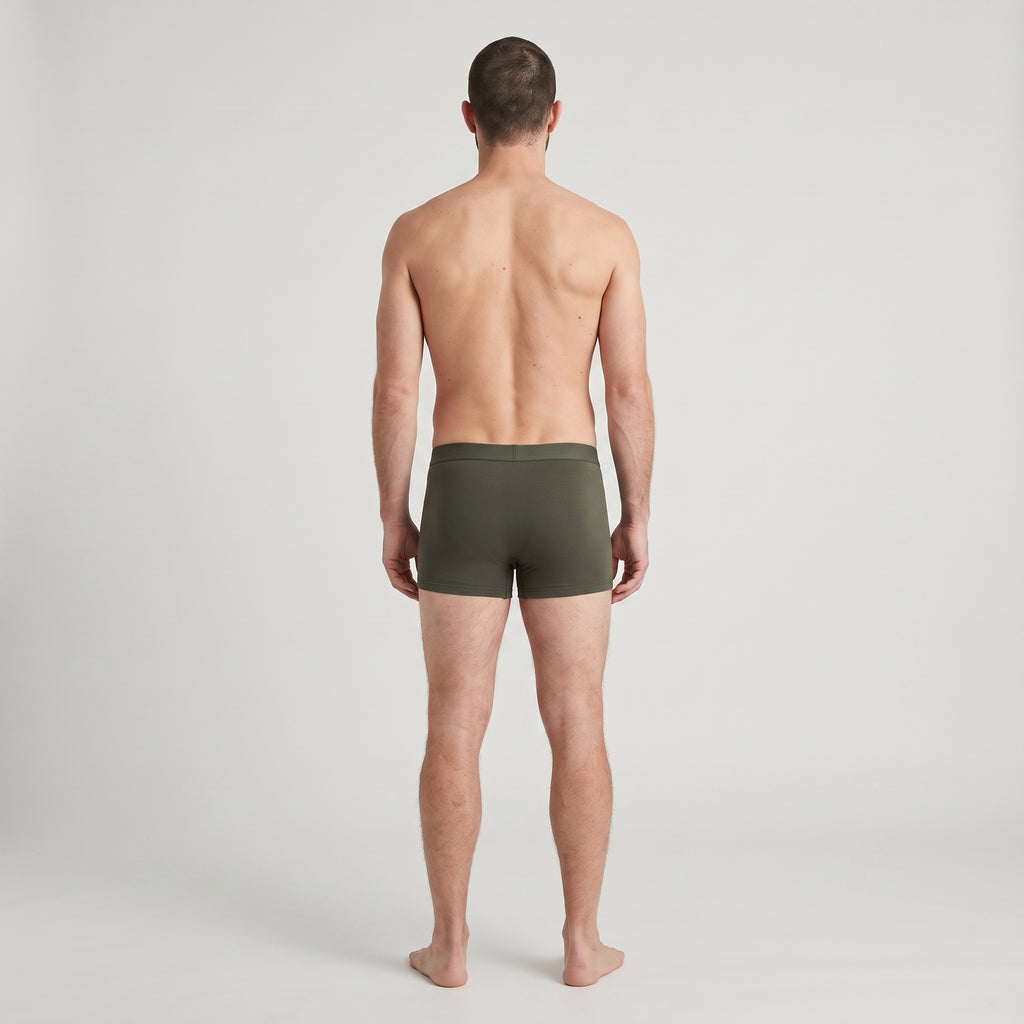 Plain Cotton Trunk | 3-Pack Three Colors, worn, back view