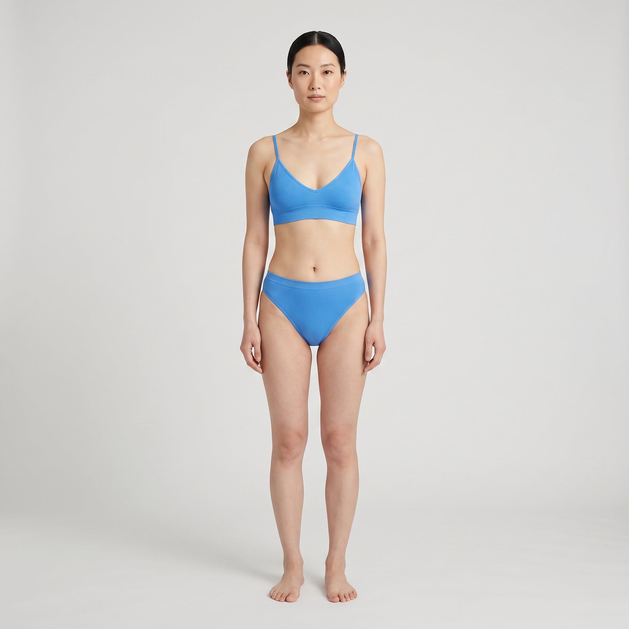 V-Neck Bra Top | 2-Pack, worn, front view